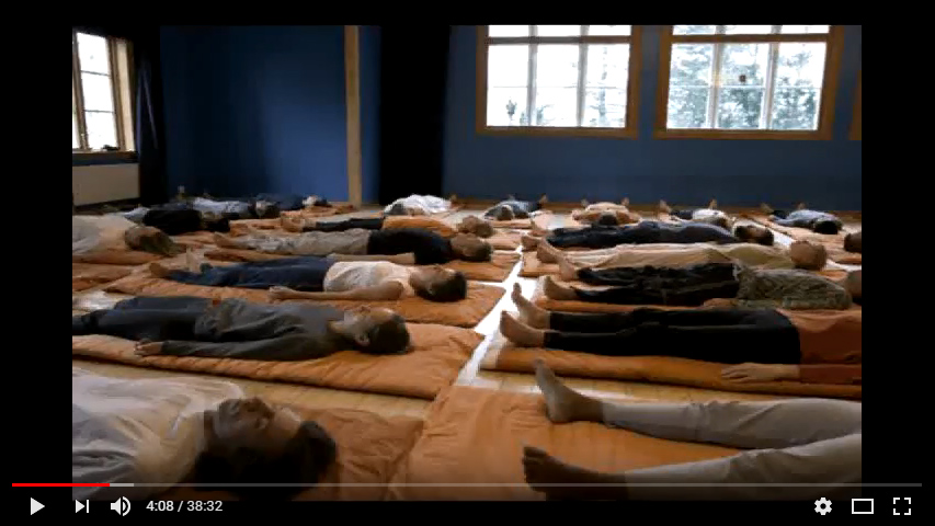 Άσκηση χαλάρωσης της γιόγκα (γιόγκα νίντρα)